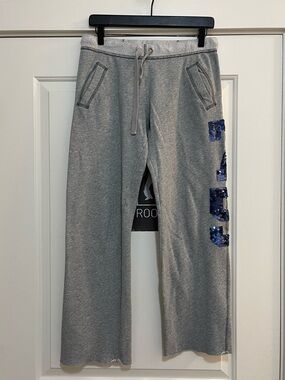 PINK VS Y2K Sequin Wide Leg Sweatpants